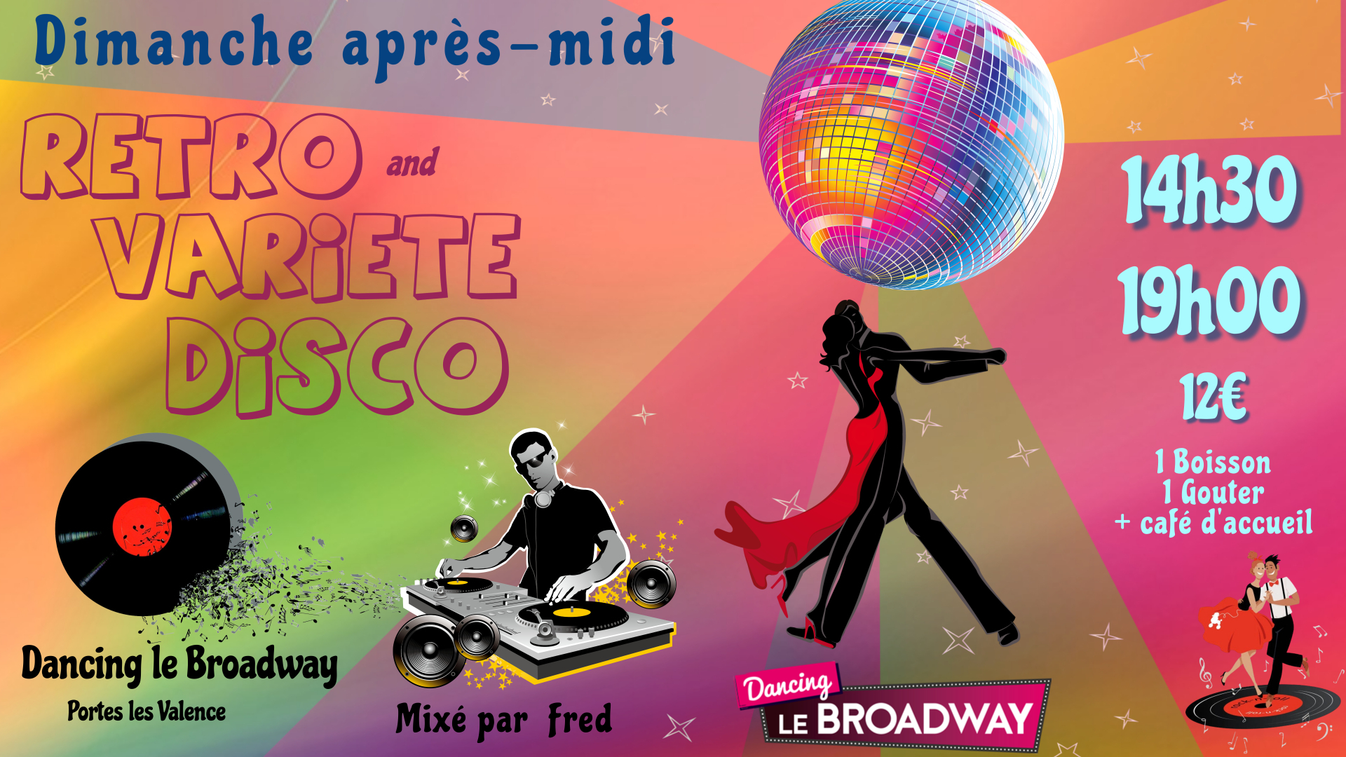 Bandeau Dimanche Rétro Fred